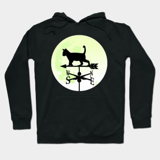 Cat Moon Weathervane Hoodie